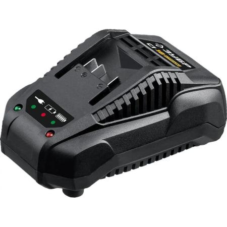 ЗУБР 18В, 2.4А, тип С1, зарядное устройство для Li-Ion АКБ БЗУ-С1-18