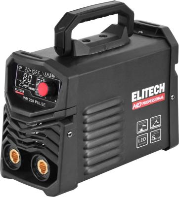 Сварочный аппарат Elitech WM 200 Pulse инвертор MMA,TIG-Lift 6.5кВт