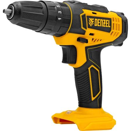 Дрель-шуруповерт аккумуляторная ударная CID-18-0, Li-Ion, 18 В // Denzel