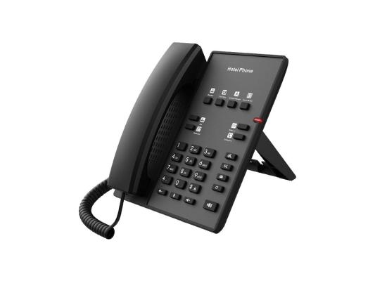Fanvil H1 Cost-effective Hotel Phone, 1xEthernet 10/100 HD Voice, 8 DSS Keys, PoE, PSU