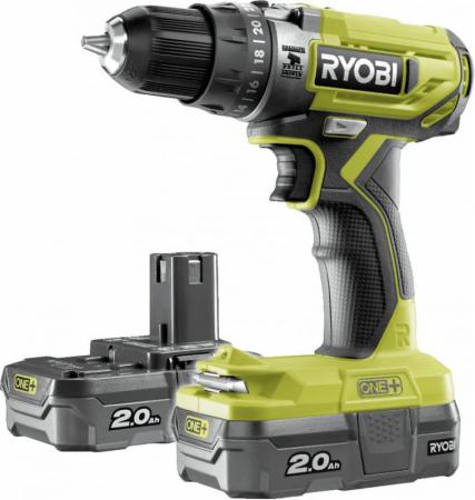 Ryobi ONE+ Дрель-шуруповерт ударная R18PD2-220S 5133004459