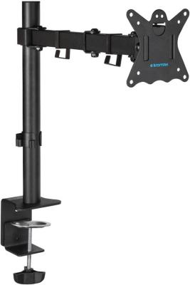 Кронштейн для мониторов Kromax CASPER-507 черный 10"-34" макс.10кг настольный поворот и наклон