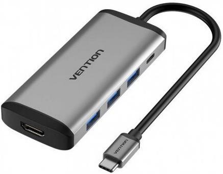 Мультифункциональный хаб Vention USB Type C 5 в 1