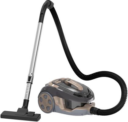 Пылесос Hyundai HYV-C3550, 2220Вт, золотистый/темно-коричневый