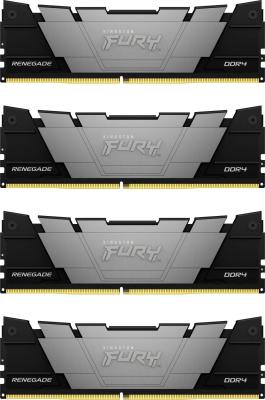Оперативная память для компьютера Kingston Fury Renegade DIMM 64Gb DDR4 3200 MHz KF432C16RB12K4/64