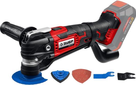 ЗУБР  C1-18, 18 В, OQIS, без АКБ, реноватор, набор насадок (МФИ-18 Н)