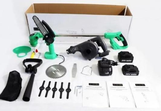 Zitrek Набор аккумуляторного инструмента (GreenCut 20, ZKBL20, GreenSaw 20 Extra Power) 3 в 1, 1x2.0Ач, 1x4.0Ач) 082-2022