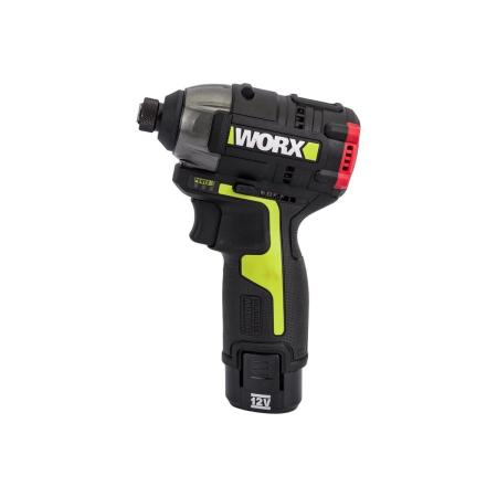 WORX Professional Impact Винтоверт аккумуляторный, ударный, бесщеточный WU132,12В,140Нм, 2x2Ач WU132
