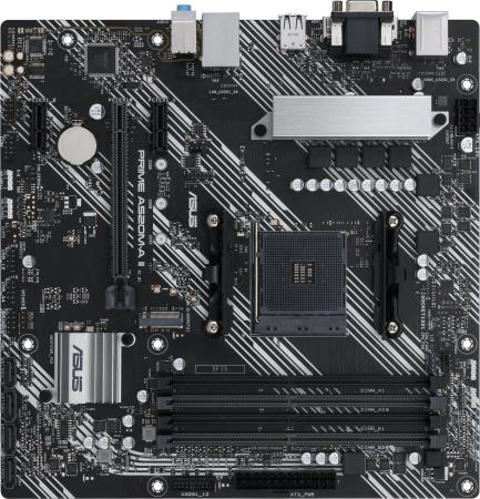 ASUS PRIME A520M-A II/CSM, Socket AM4, A520, 4*DDR4,  D-Sub+DP+HDMI, SATA3 + RAID, Audio, Gb LAN, USB 3.2*5, USB 2.0*4, COM*1 header (w/o cable), mATX ; 990MB17H0-M0EAYC