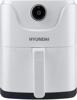 Аэрогриль Hyundai HYF-2052 1000Вт белый/серебристый