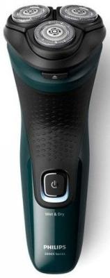 Бритва роторная Philips X3002/00 реж.эл.:3 питан.:аккум. зеленый