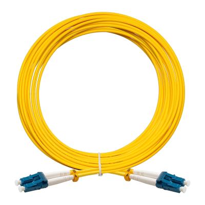 Патч-корд волоконно-оптический ExeGate FC-D-9-LC-LC-10M-LSZH (Шнур ВО SM 9/125 (OS2/G.652.D), LC/UPC-LC/UPC, Duplex, LSZH, 10м)