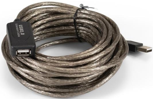 Exegate EX294767RUS Удлинитель активный USB2.0-repeater ExeGate EX-UAE-AMAF-10.0 (Am/Af, 10м)