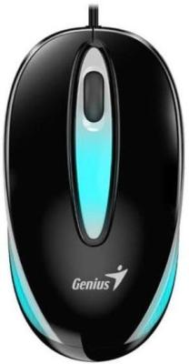 Мышь проводная Genius DX-Mini black, 1000dpi, USB (31010025400)