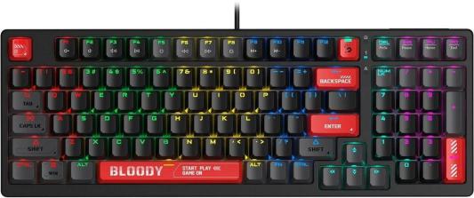 Клавиатура A4Tech Bloody S98 механическая красный USB for gamer LED (S98 RED)