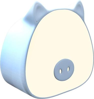 Ночник Gauss NN7036 поросенок голубой