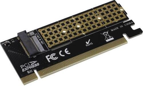 Переходник ExeGate EXE-529 (M.2 M key -> PCI-E x16 rev.3.0, для установки SSD M.2 M key в слот PCI-E)