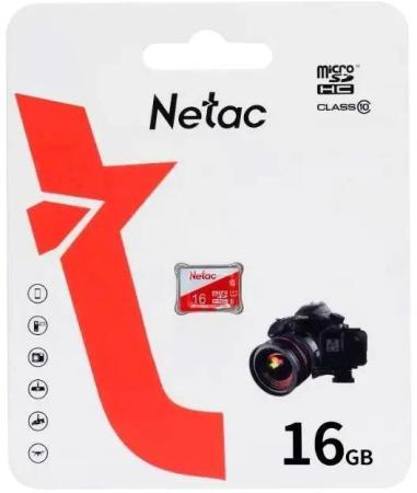Карта памяти microSDHC 16 ГбGb Netac P500 ECO