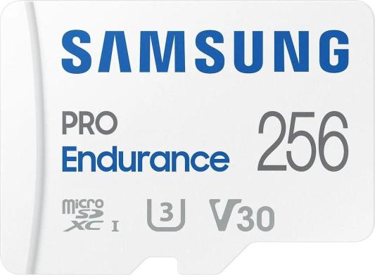 Флеш карта microSDXC 256Gb Samsung PRO Endurance (40/100 Mb/s, adapter) (MB-MJ256KA/APC)