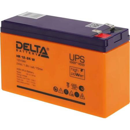 Аккумулятор Delta 12V, 6Ah (HR 12-24 W)