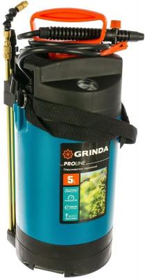 GRINDA PT-5, 5 л, с широкой горловиной, упоры для ног, переносной опрыскиватель, PROLine (8-425155)