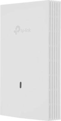 TP-Link EAP655-WALL, AX3000 Встраиваемая в стену вухдиапазонная точка доступа Wi Fi 6,  1 гиг. Uplink + 3 Dounlink порта RJ45, до 574 Мбит/с на 2,4 ГГц + до 2402 Мбит/с на 5 ГГц, PoE 802.3at/af