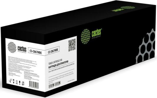 Картридж Cactus CS-C067HBK 3130стр Черный