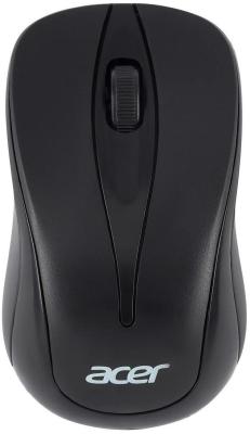 Мышь Acer OMR131 черный оптическая (1000dpi) беспроводная USB для ноутбука (2but)