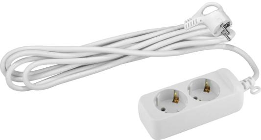 ЭРА Б0038572 Удлинитель UX-2e-1,5m  c заземл, 3х0,75мм2, ПВС, 2гн, 1,5м