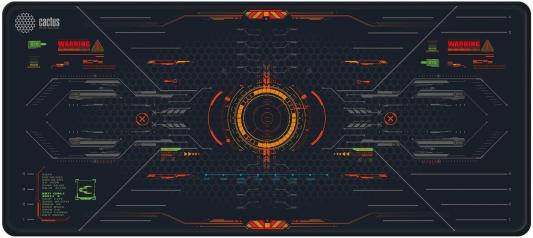 Коврик для мыши Cactus CS-MP-PRO09XXL Skytrek blue XXL черный/рисунок 900x400x3мм