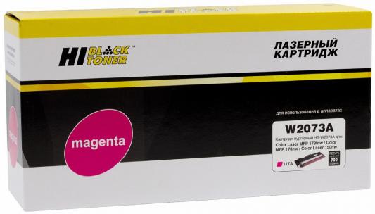 Hi-Black  W2073A  Тонер-картридж (HB-W2070A) для HP CL 150a/150nw/MFP178nw/179fnw, 117A, M, 0,7K