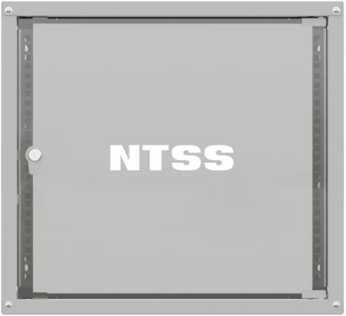 Шкаф коммутационный NTSS LIME (NTSS-WL12U5545GS) настенный 12U 550x450мм пер.дв.стекл несъемн.бок.пан. 30кг серый 110град. IP20