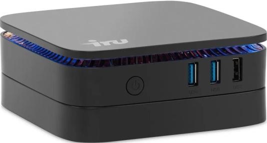 Неттоп IRU 110JLCN Cel N5105 (2) 8Gb SSD256Gb UHDG noOS GbitEth WiFi BT черный (1975163)
