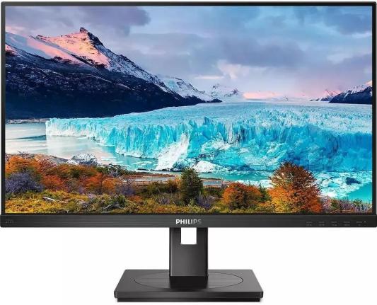 Монитор LCD 27'' [16:9] 1920х1080(FHD) IPS, nonGLARE, 75 Hz, 300 cd/m2, H178°/V178°, 1000:1, 50М:1, 16.7M, 4ms, VGA, DVI, HDMI, DP, USB-Hub, Height adj, Pivot, Tilt, Swivel, Speakers, 3Y, Black