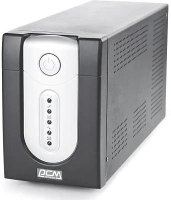 ИБП Powercom IMP-3000AP Imperial 3000VA/1800W USB,AVR,RJ11,RJ45 (6 IEC)*, черный