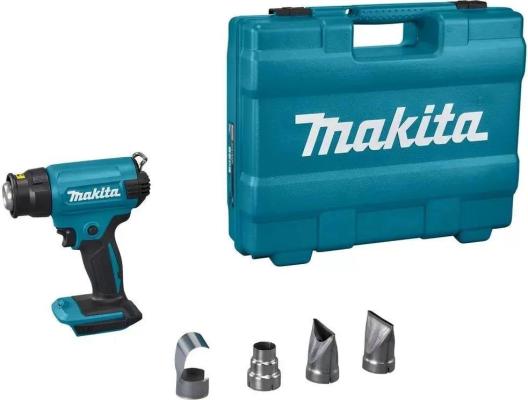 Makita DHG180ZK Аккумуляторный тепловой пистолет (фен) LXT 18В, 550 град, 2 скорости,6 режимов,кейс,