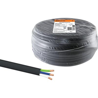 TDM SQ0117-0060 Кабель ВВГ-П нг(А)-LS 3х2,5 ок(N, PE)-0,66 ГОСТ (50м) (Рыбинский завод РЭМЗ)