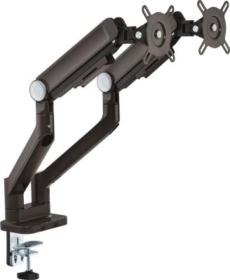 Кронштейн для мониторов Ultramounts UM733BR черный/коричневый 17"-32" макс.8кг крепление к столешнице поворот и наклон