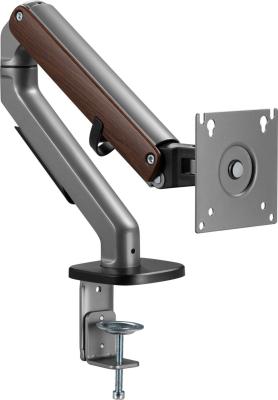 Кронштейн для мониторов Ultramounts UM734WD серый/коричневый 17"-27" макс.7кг крепление к столешнице поворот и наклон