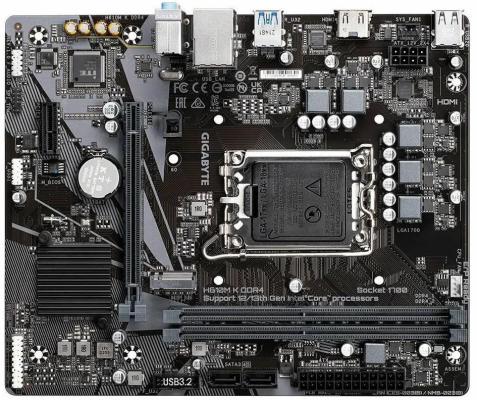 Материнская плата GigaByte H610M K DDR4 2.0