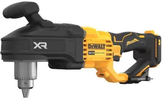 Угловая дрель DEWALT 18V XR PREMIUM, 18 В, 220 Hм, без АКБ и ЗУ, DCD444N-XJ