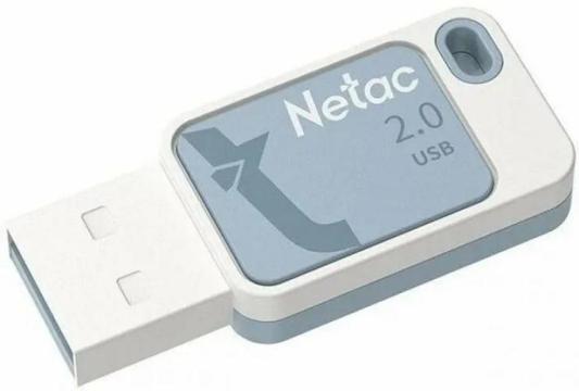 Флеш Диск Netac UA31 64Gb <NT03UA31N-064G-20BL>, USB2.0, голубая