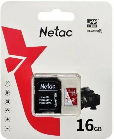 Карта памяти microSDXC 16 ГбGb Netac P500 ECO