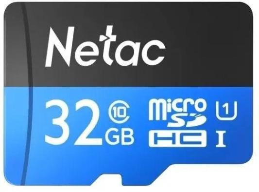 Карта памяти microSDXC 32 ГбGb Netac P500 ECO