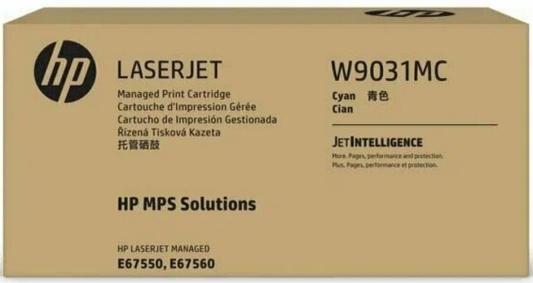 МПС картридж HP 657MC лазерный голубой (28000 стр)