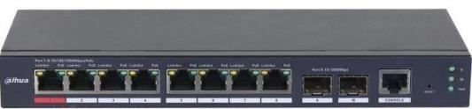 Коммутатор Dahua DH-S4210-8GT-110 16x1Гбит/с управляемый