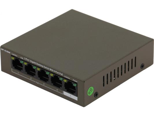 Коммутатор 5PORT 10/100/1000M G1105P-4-63W IP-COM