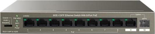 Коммутатор 9PORT 1000M POE G1110PF-8-102W IP-COM