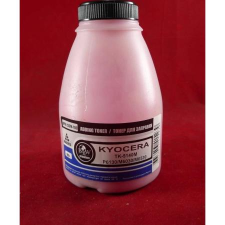 Тонер для Kyocera TK-5140M, P6130/M6030/M6530 Magenta (фл. 100г) 5K B&W Premium