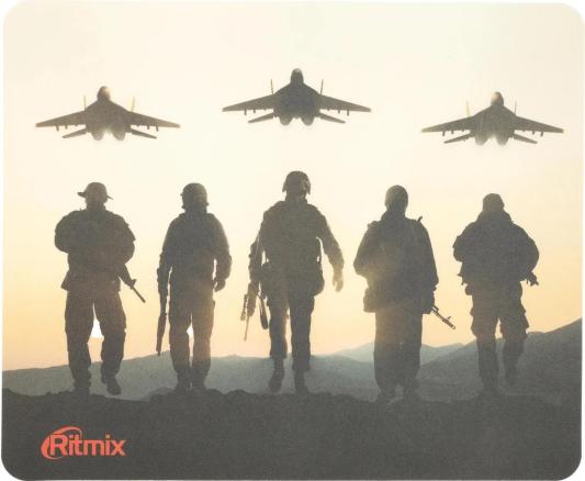 Коврик для мыши Ritmix MPD-020 Action (S) рисунок, полипропилен, 220х180х3мм [15119429]